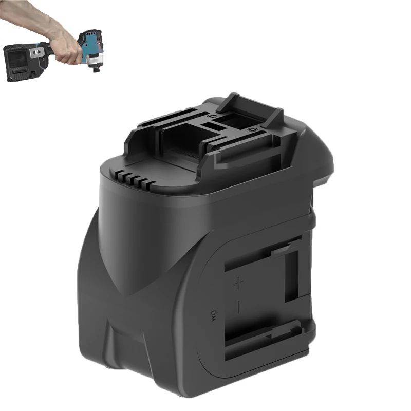 

DW20MT 2 in 1 Battery Adapter for 2 Packs for Dewalt 20V Li-ion Batteries Converting To for Makita 18V Li-ion Battery Power Tool