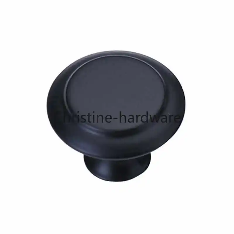 10pcs Matte Black Cabinet Knobs - 1