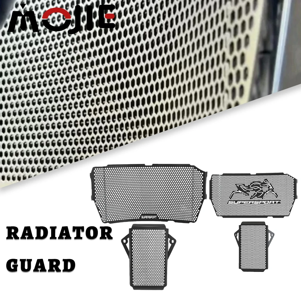 

2025 Motorcycle Radiator Guard Cover Grille Protector Oil Cooler Guard For Ducati SuperSport S 939 939S 950 950S 2017-2026 2024
