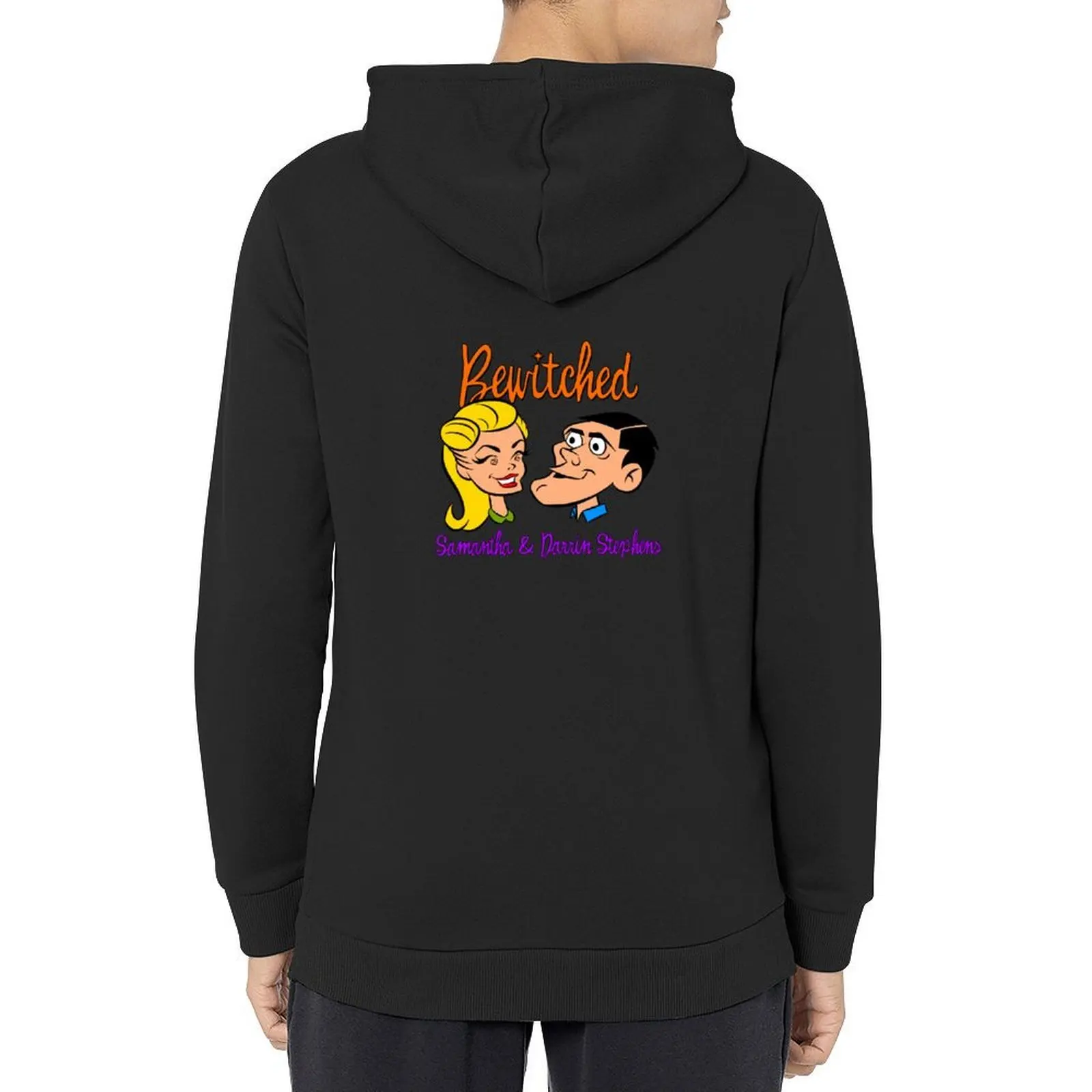 

Bewitched: Samantha & Darrin Hoodie mens clothing fashion men men clothes mens designer clothes men's oversize hoodie