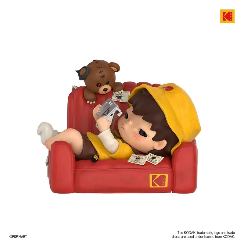 In Stock Popmart Hirono X Kodak Series Figure Deak Collection Model Toy