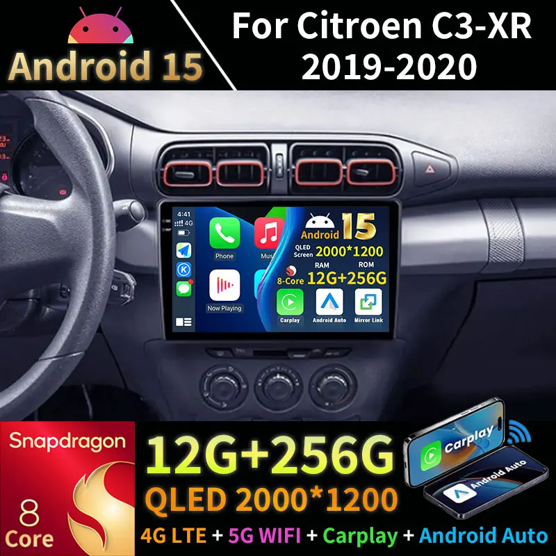 Android 15 Car Radi…