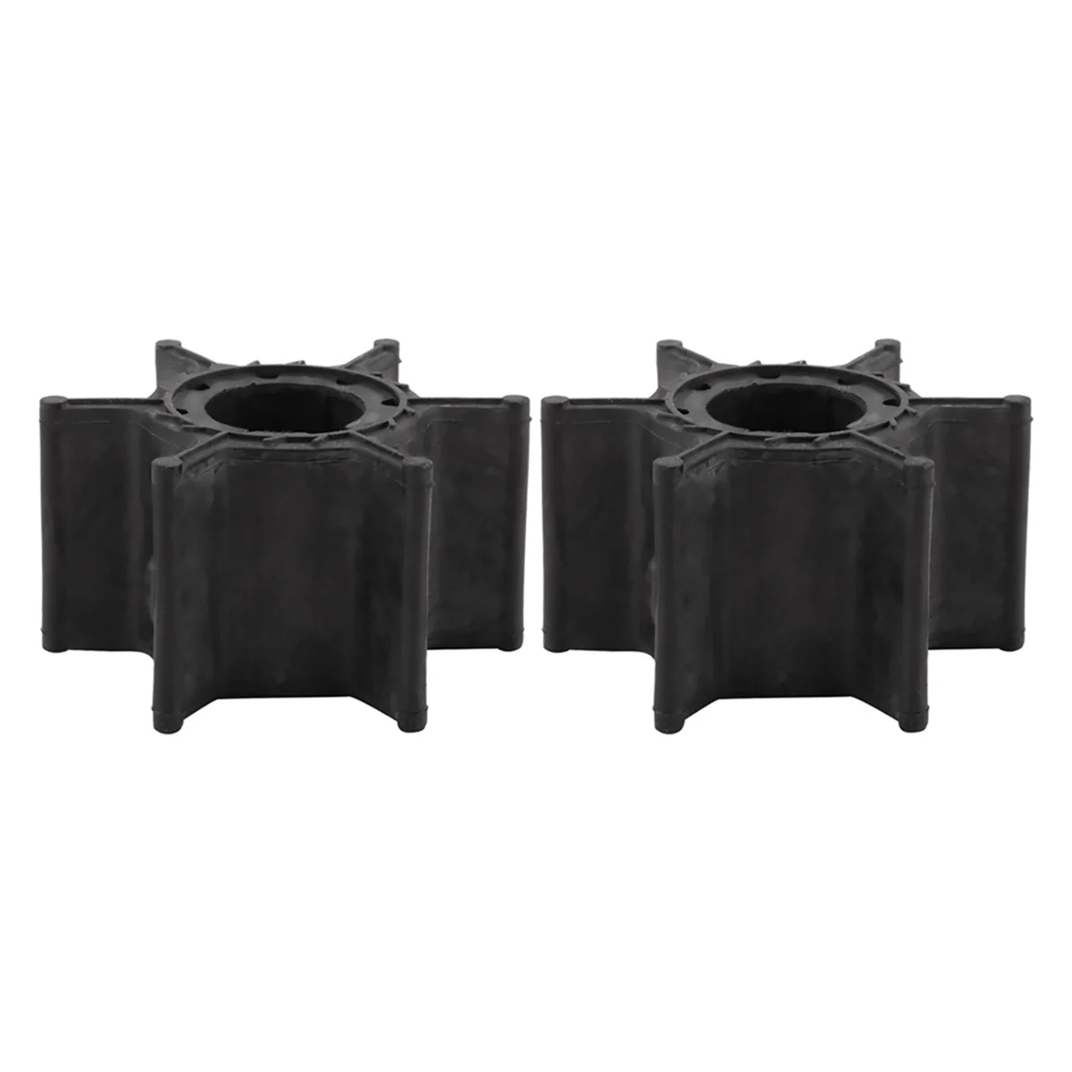 2Pcs 682-44352-01 682-44352-01-00 Fuel Connector Water Pump Impeller Part for (9.9/15HP) Fishing Boats Motors