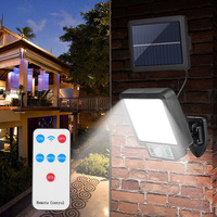 LED Split Solar Wall Light Outdoor Waterproof Motion Sensor Outdoor Yard Lamp