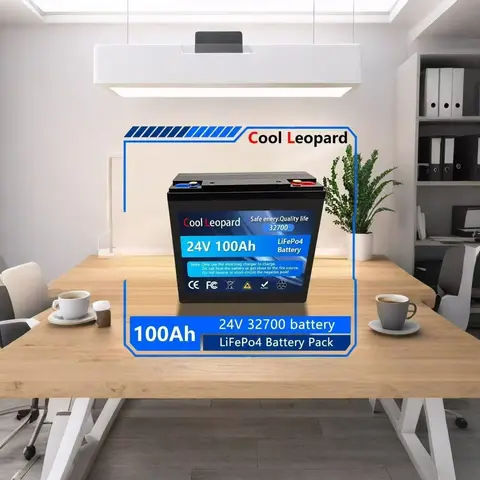 100Ah 리튬인산철(LiFePO4) 배터리 24V 리튬철인산염 충전식 셀 DIY 24V RV 태양광 캠핑 EU 재고 A급 6000 사이클