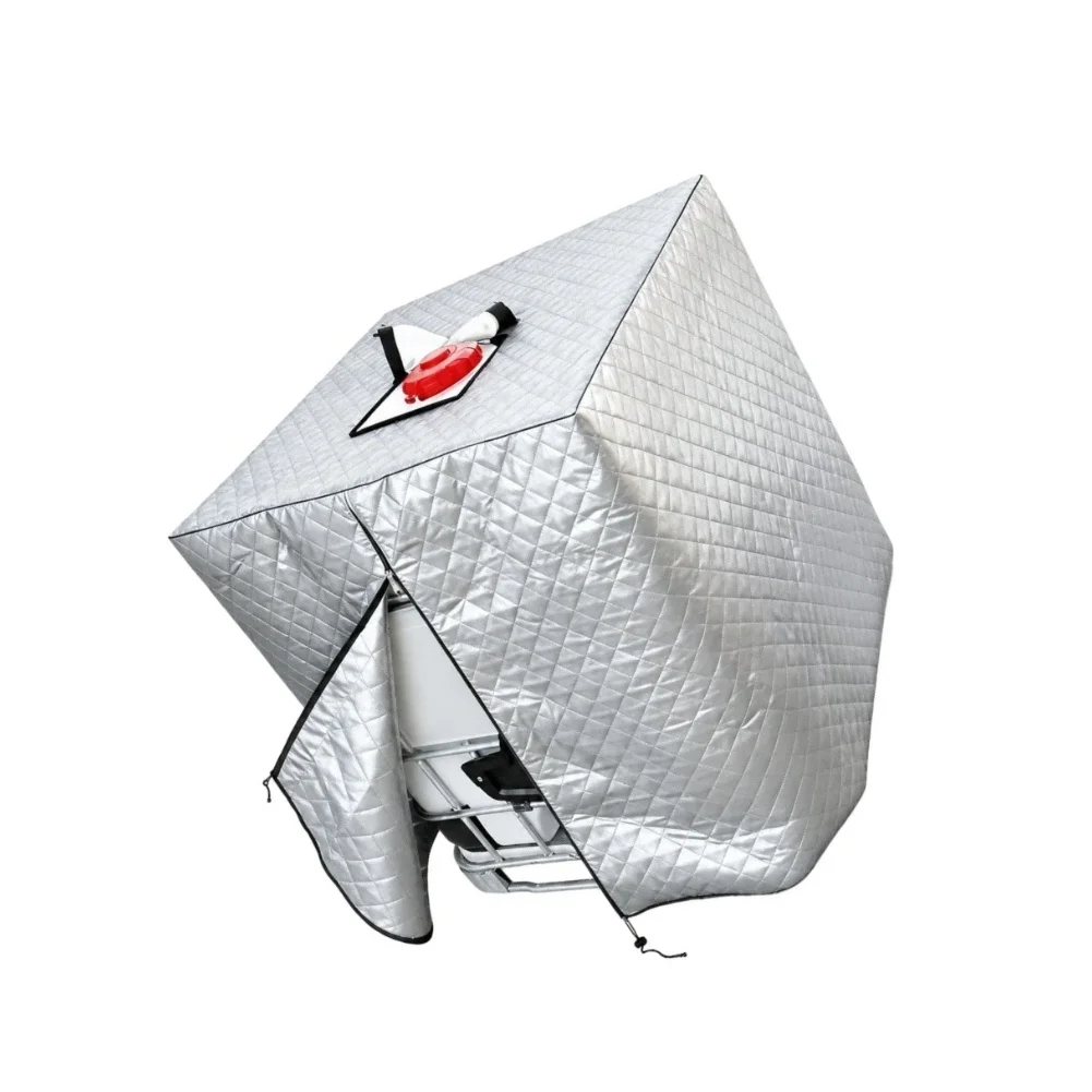 1000L Tank Cover Quilted Protective Cover For Cold-season Outdoor Use Zipper Opening Design Temperature Barrier