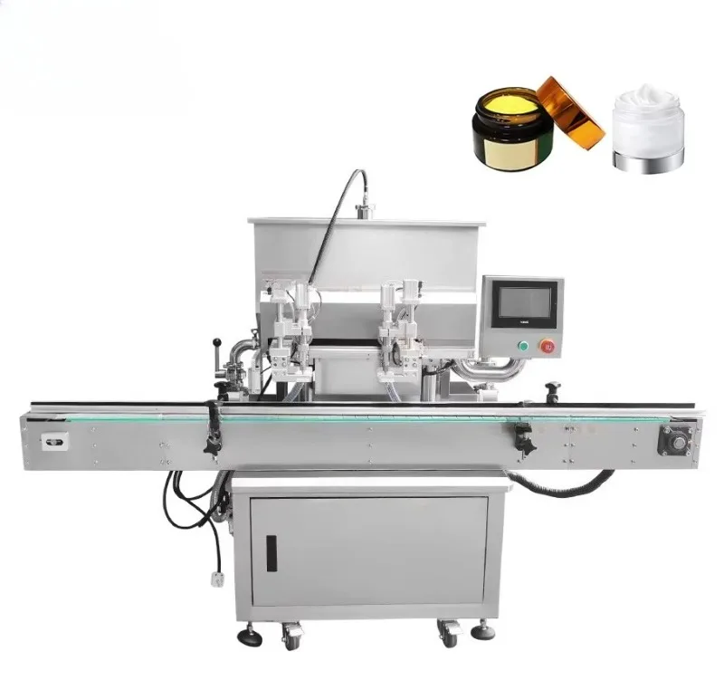 Custom Made Single Head Automatic High Speed  Sauce Jam  Jam Lotion Cream Bottle Filling Machine