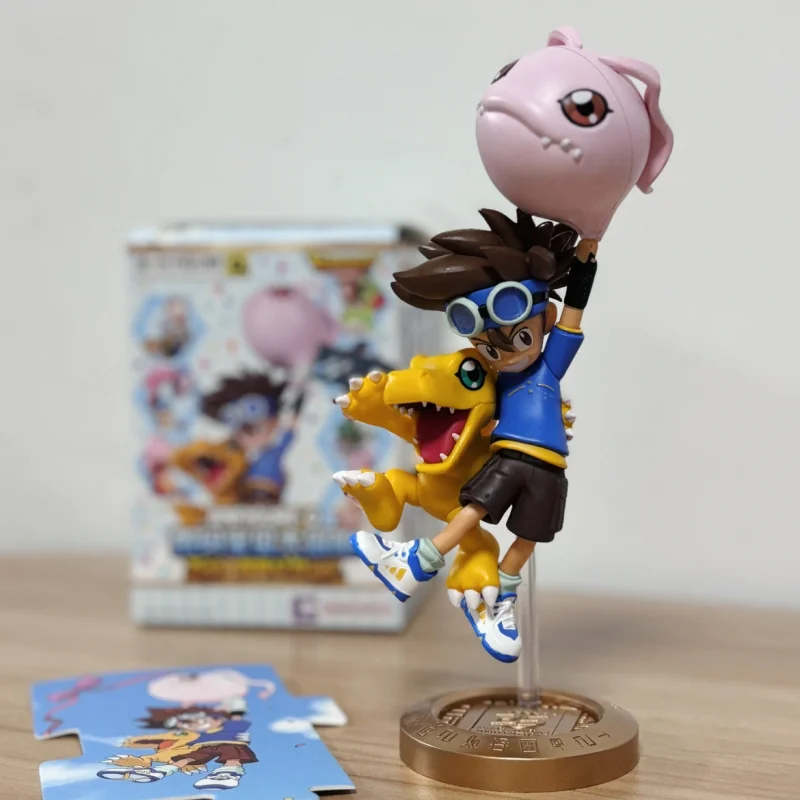 

Digimon Adventure, серия приключений к 25-летию, памятный воздушный шар, слепая коробка, модная игрушка, загадочная коробка, окружающая игрушка