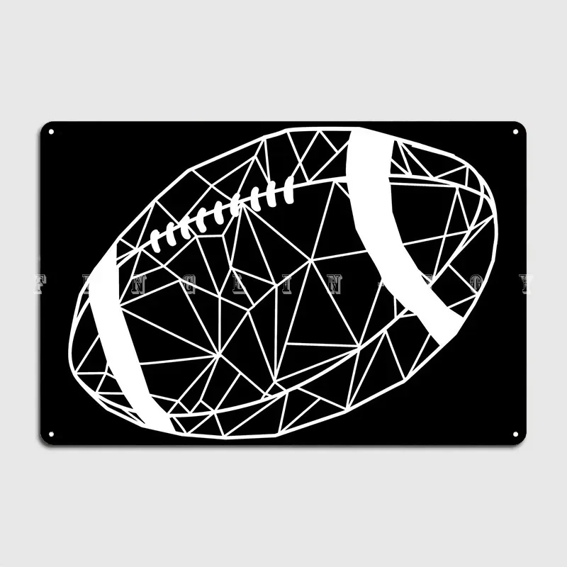 Rugby Poster Metal Plaque Club Home Club Bar Create Wall Decor Tin Sign Poster