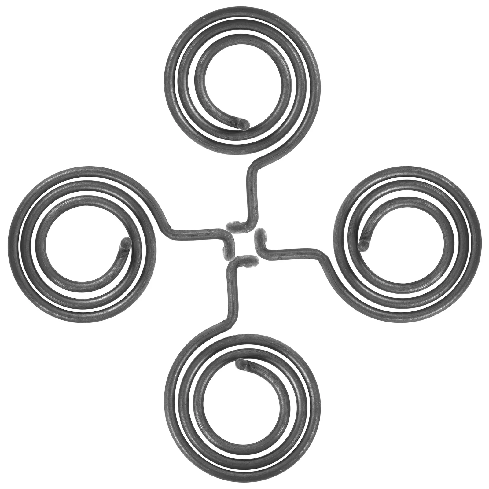 

4Pcs Precise Thread Design Spiral Rebar Wrench Springs for Efficient Handling Versatile Application Metal Return Spring