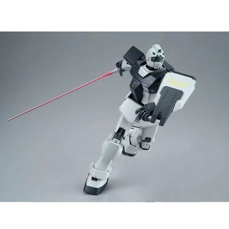 Bandai Original MG GM RGM-79 1/100 Anime Action Figure Assembly Model Toys Collectible Model Ornaments Gifts For Children GUNDAM