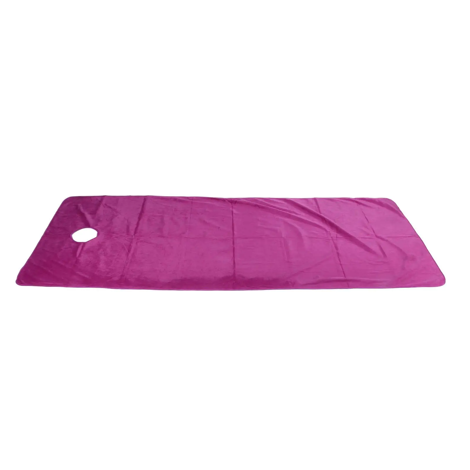 Funda de cama de spa lavable a máquina 80x200 cm con orificio para la cara - cómoda funda para mesa de salón de belleza