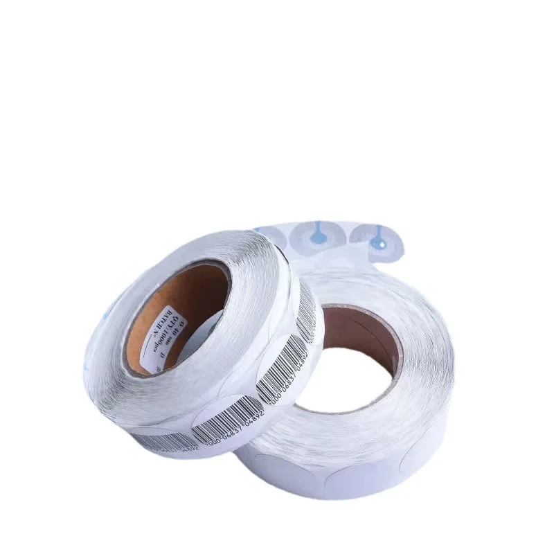 Customized. Factory Customized Supermarket Anti-Theft Label RF Soft Label Coated Paper Soft Label 8.2mhz Barcode Soft Label