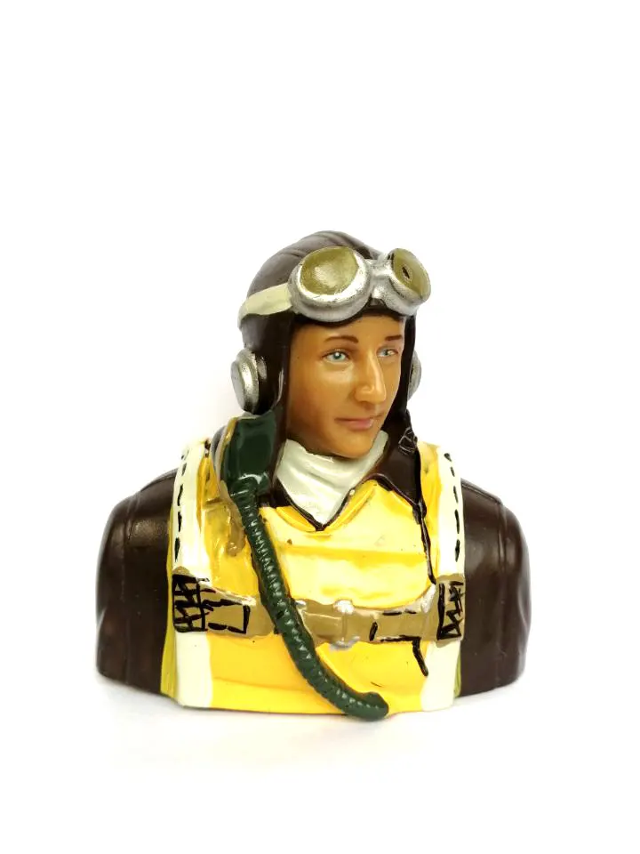 Model aircraft pilot 1/6 WWII American pilots 1/6 Scale RC Airplane Pilot Figure Model