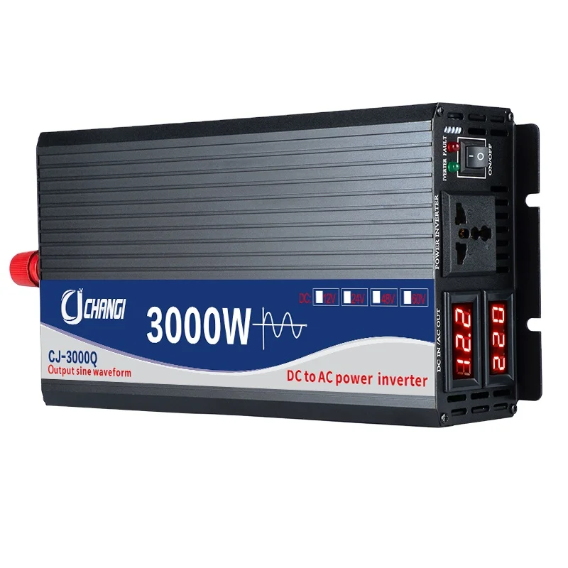 Widely Used Superior Quality Price Solar Power Inverter 3000w 48V Dc To Ac 110V for Home Use