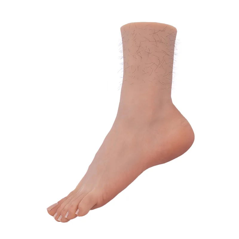 Salon Foot Display Model - Silicone Prop for Nail Art Foot Care Products Showcase