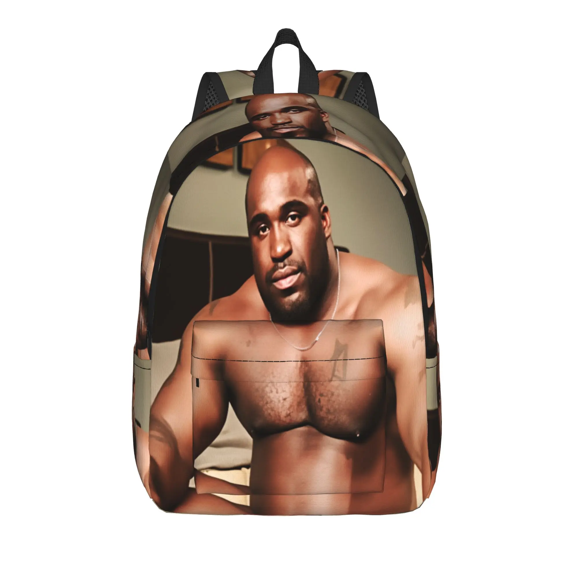 Funny Barry Wood meme Christmas Backpack Boy Girl  Print Backpacks Polyester Aesthetic School Bags Workout Custom Rucksack