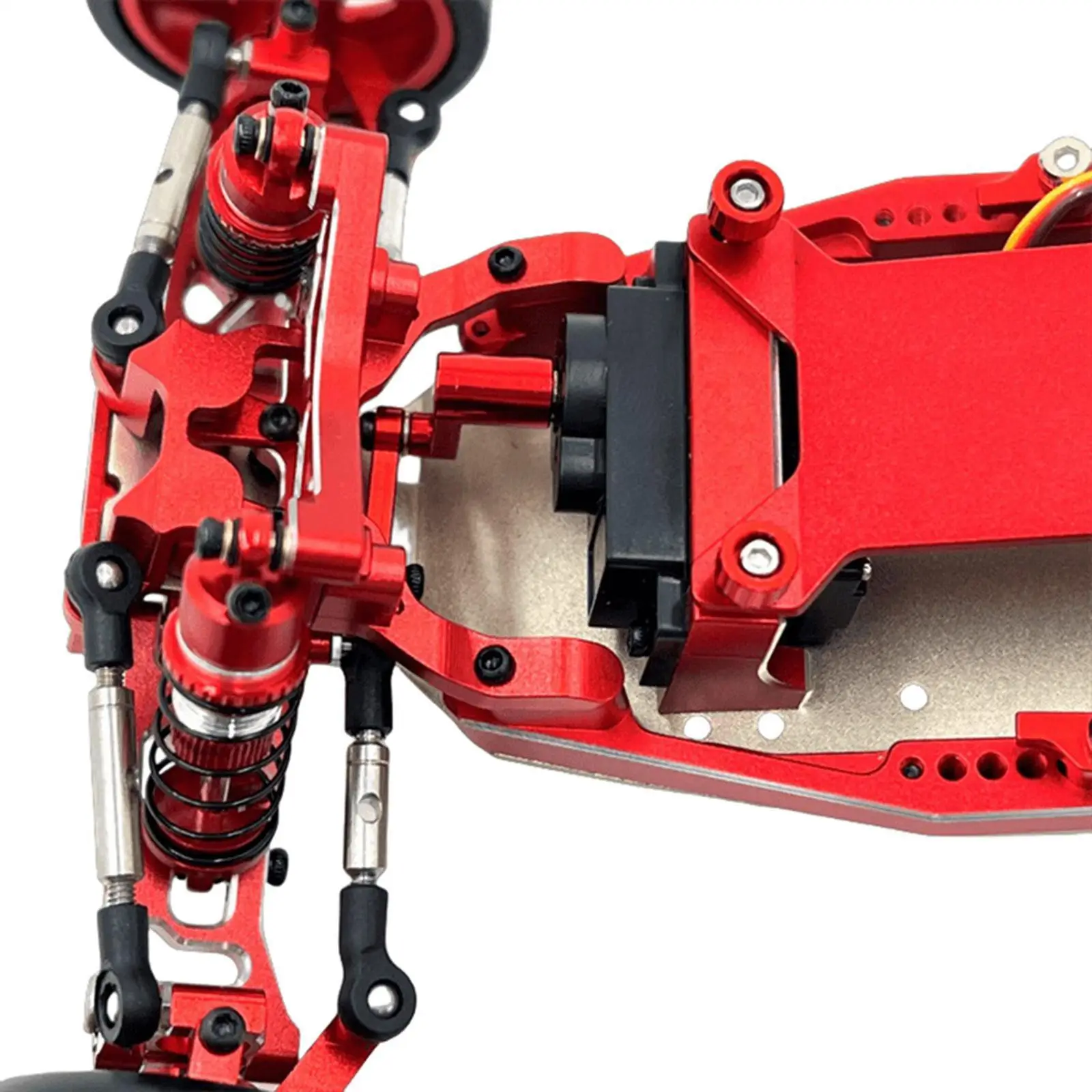 

Сервопривод для радиоуправляемых машинок 1/24, 28T, алюминиевый, портативный, легко устанавливаемый, запасная часть для микро-радиоуправляемых машинок, усиленный рулевой стержень