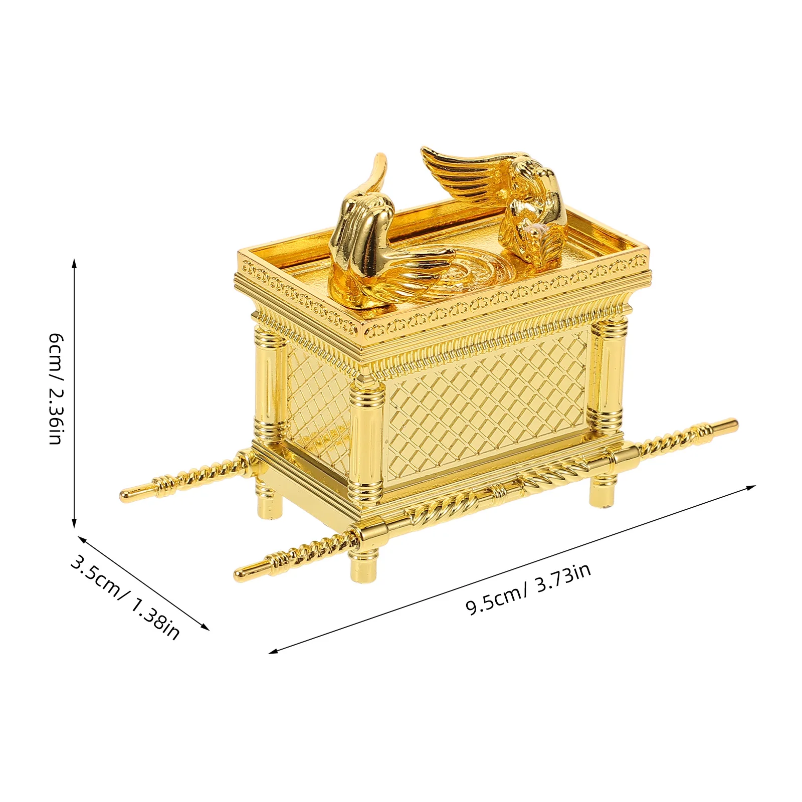 سبائك الزنك تابوت من تمثال الحرق الدينية الزينة المسيحية حزب المنمنمات ديكور المنزل التماثيل جمع