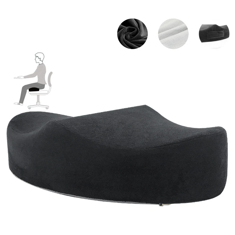 Home Chair Cushion Memory Foam Buttock Pillow Office BBL Recovery Pillow After Surgery Seat Brazilian Butt Lift Pad Hips Support