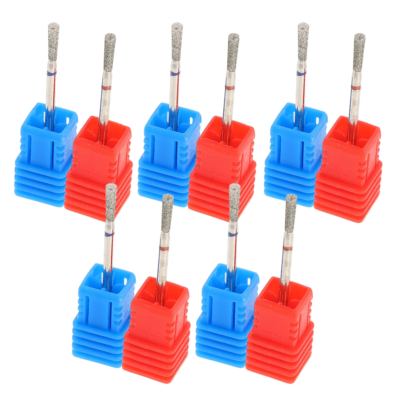 

10Pcs Nail Drill Bits Set Carbide Russian Manicure Cuticle Drill Bit Nails Buffer Nail Grinder Head Salon Home Manicure Tools