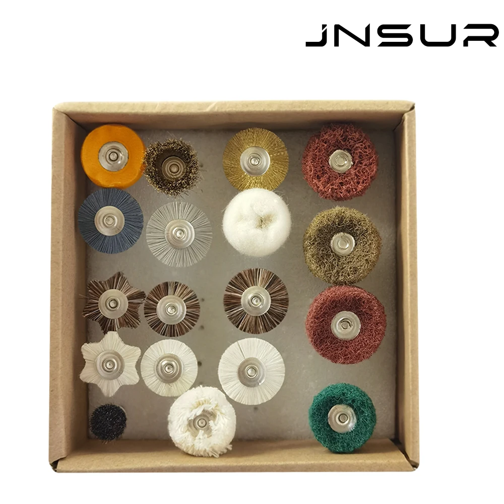 JNSUR Polishing Brush Kits Technician Tool Nail Polish Dental Artificer Ceramic Porcelain Grinding Dentist Tool Dental lab