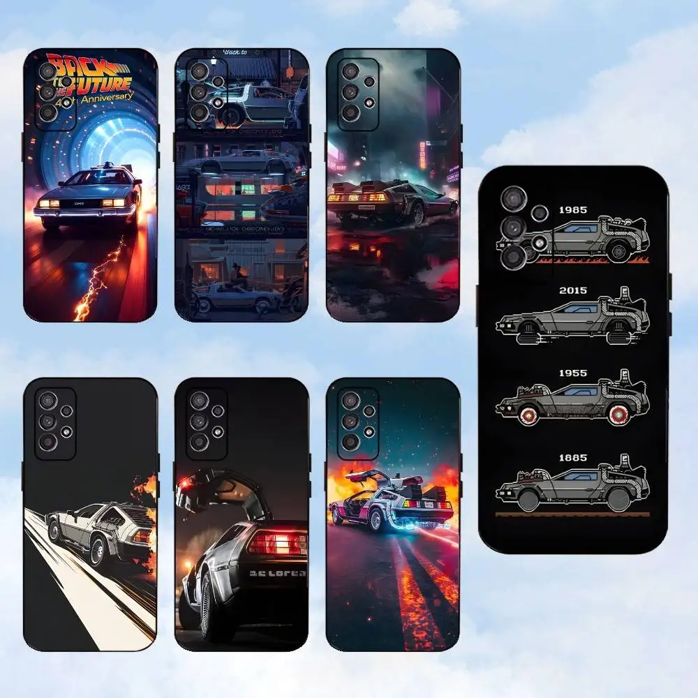 

Movie Back The F-Future Phone Case For Samsung S25,S24,S23,S22,S21,S20,S10,Ultra,Plus,Lite,FE,Soft Silicone Black Cover