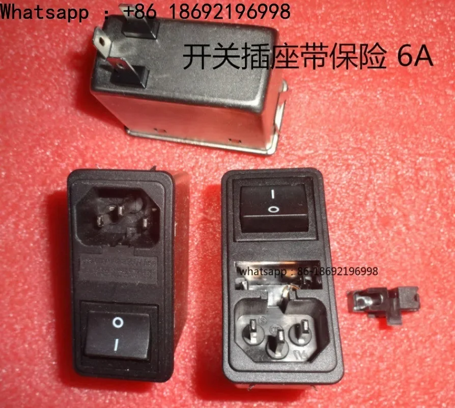 2026 New 06SS6-B1BB-QPB Power Supply Filter Socket Switch Socket with Insurance