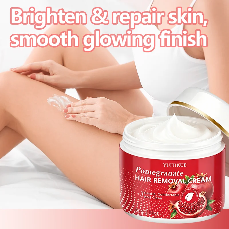 Hair Care - Crème dépilatoire douce à la grenade