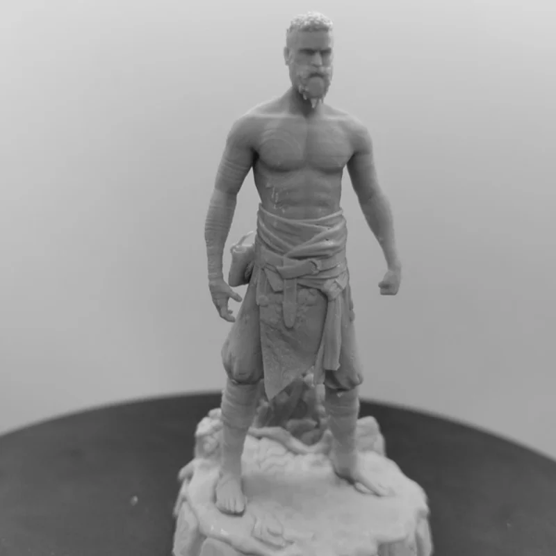 압도적인 남자 전체 수지 그림 모델 키트 1/24 스케일 조립되지 않은 도색되지 않은 장난감