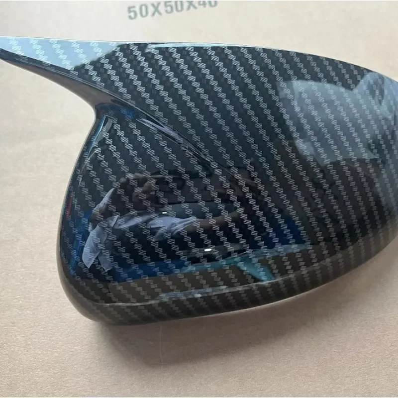 Carbon Fiber Rearview Mirror Horn Shell Protective Cover for Kia Rio 2011 2012 2013 2014 2015 2016 Modified Car Accessories