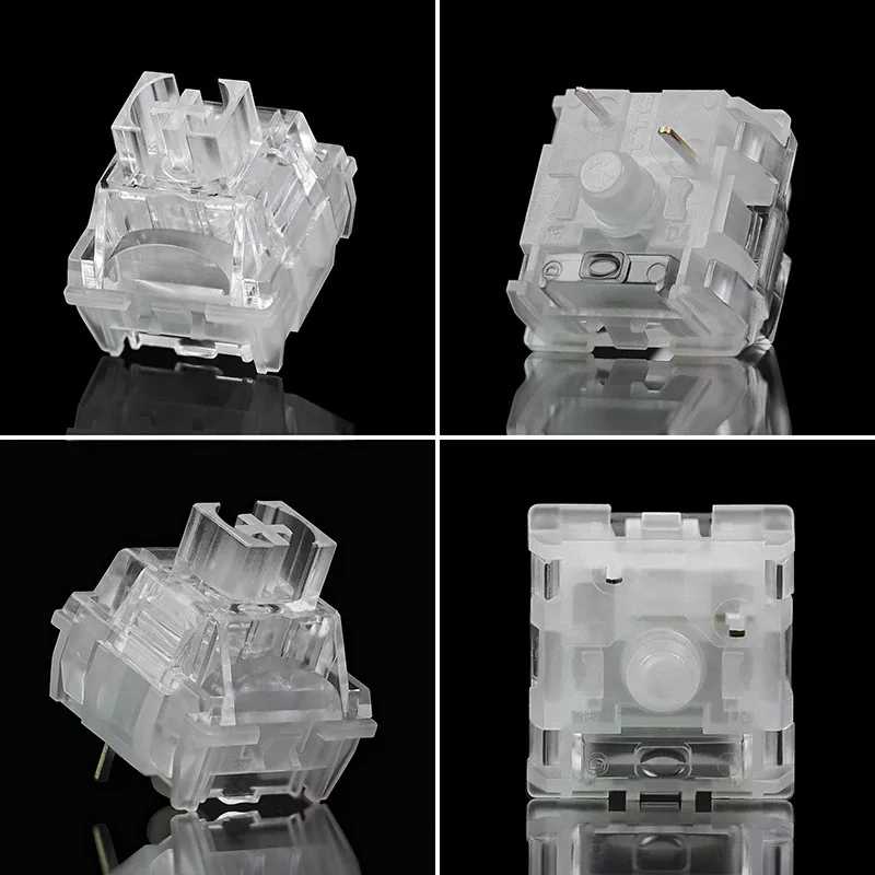 TTC Frozen V2 Switch Silent Linear 3 Pins 39g Switches Gaming Mechanical Keyboard RGB Keyboard Mute Switch AULA F75 AJAZZ AK820