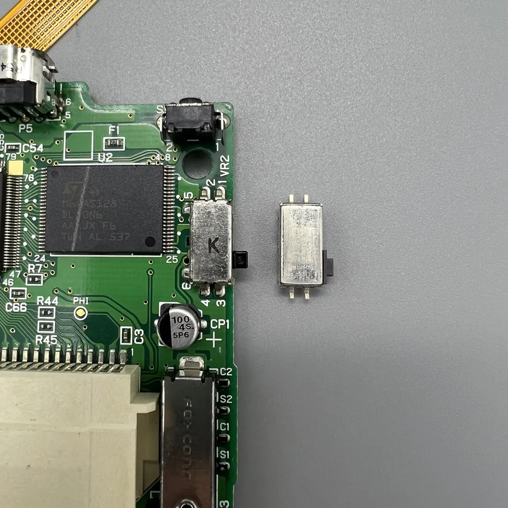 ปิดปริมาณปุ่มสวิทช์สำหรับ GBA SP ในประเทศการผลิต Replacement Part