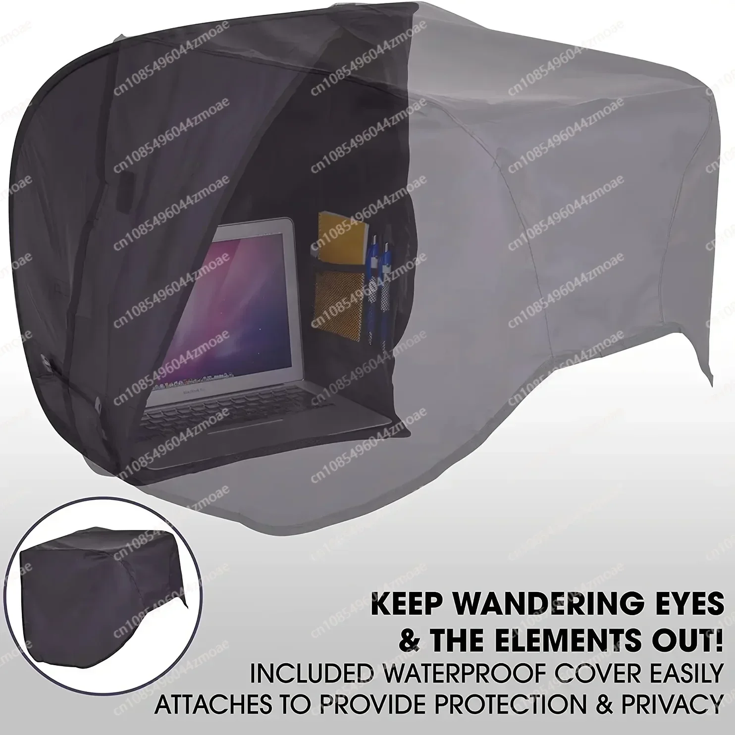 Jmz-Laptop Tablet Lens Hood Dust-proof Rain-proof Sun-blocking Protective Cover Tent