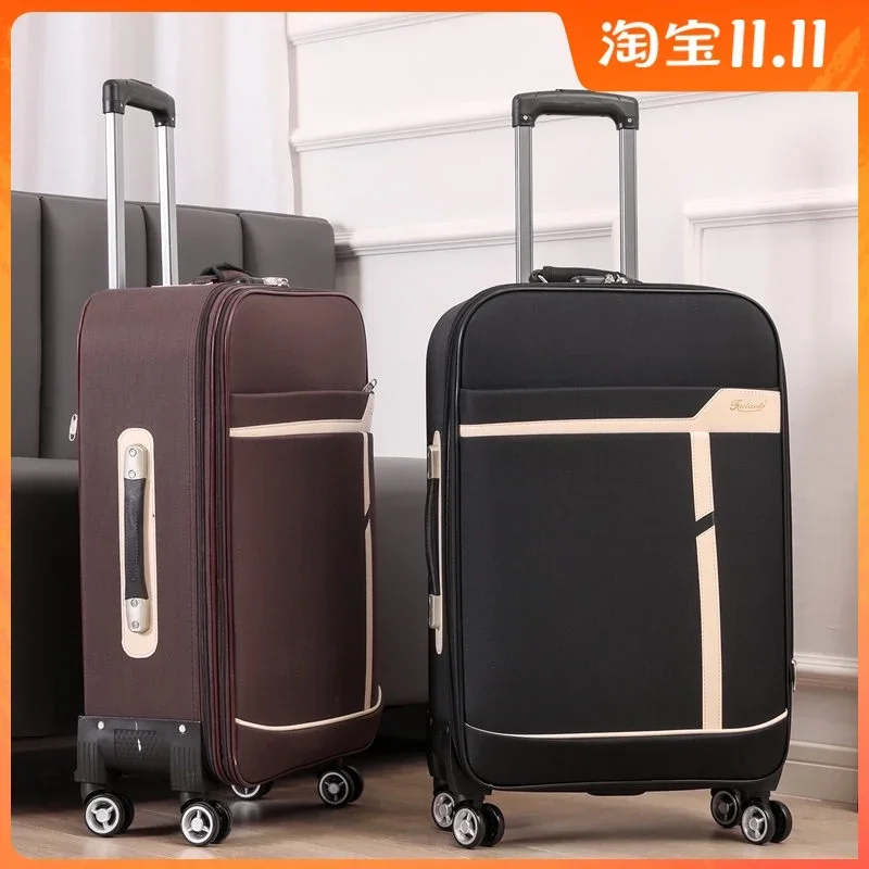 Oxford cloth suitcase business student men and women luggage bag mala de viagem чемоданы на колесах чемодан