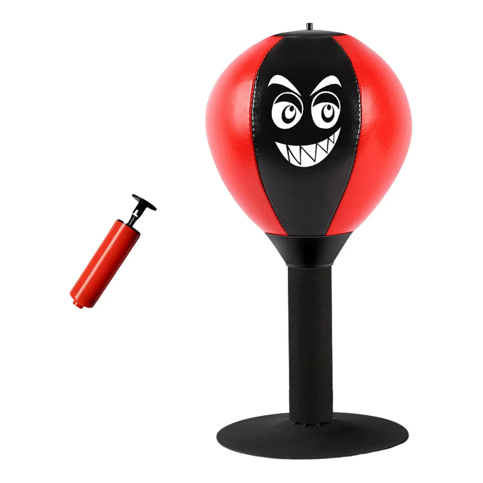 Durable Desktop Boxing Reflex Ball PU Speed Bag for Office Game Fitness Hand Eye Coordination