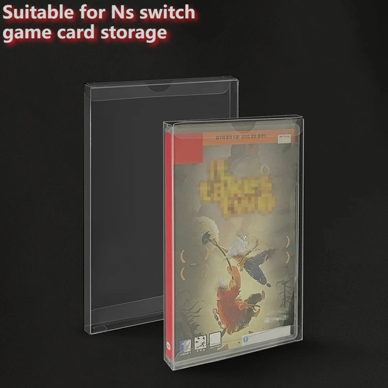 Adequado para ns switch cartão de jogo armazenamento exibição proteção caixa transparente
