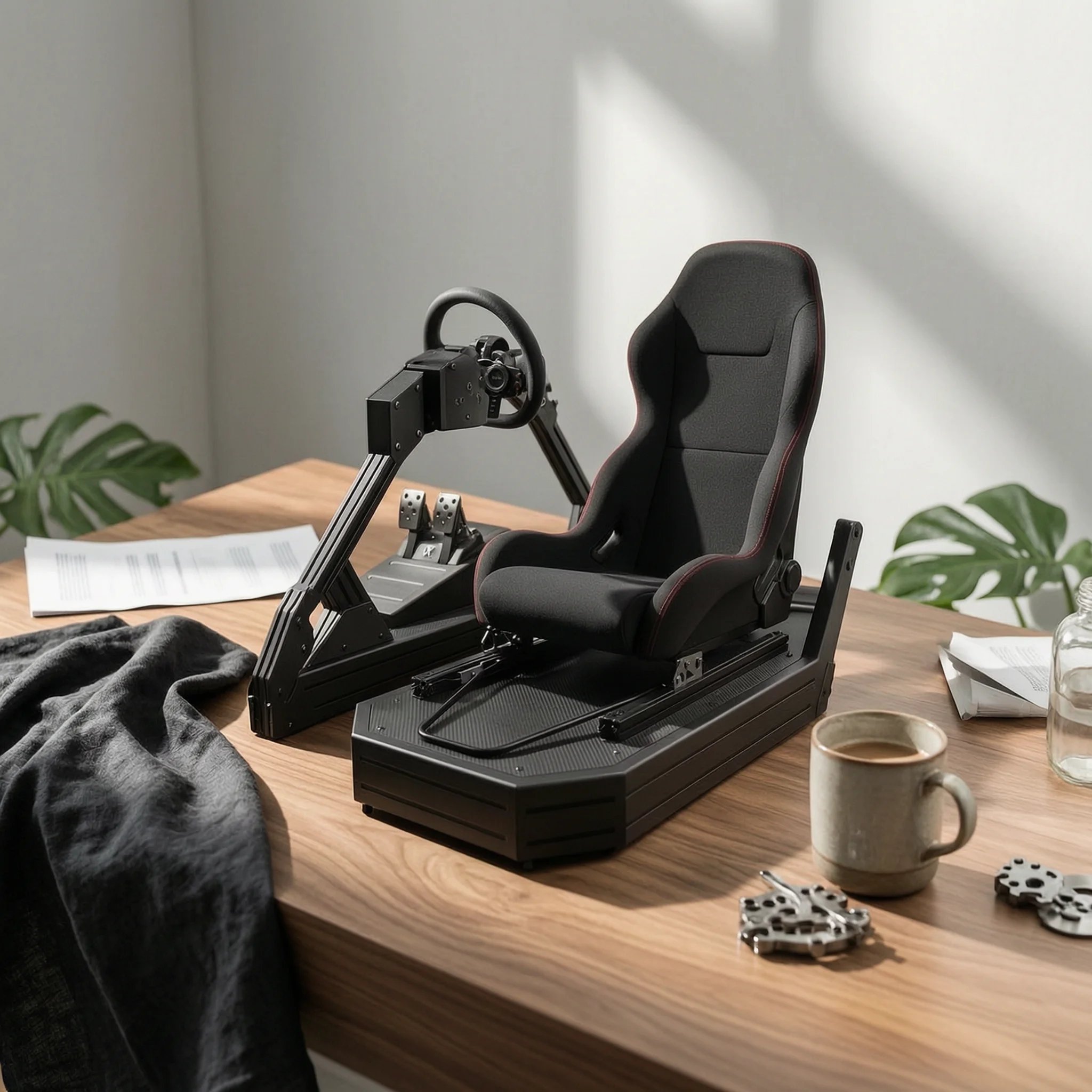 Racing Seat Rail with Slider Dual Lock Car Seat Slider Assembly Side Mount Bracket Adjustable Bracket Sliders Universal