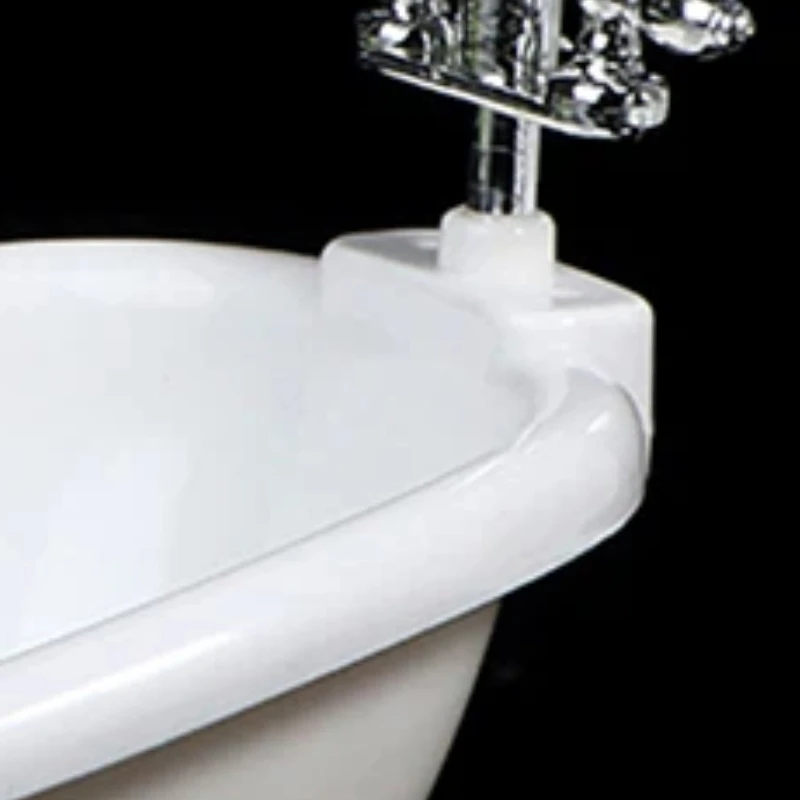 

1 комплект, миниатюрный кукольный домик, мебель для ванны, аксессуары для ванной комнаты, детская игрушка для ролевых игр