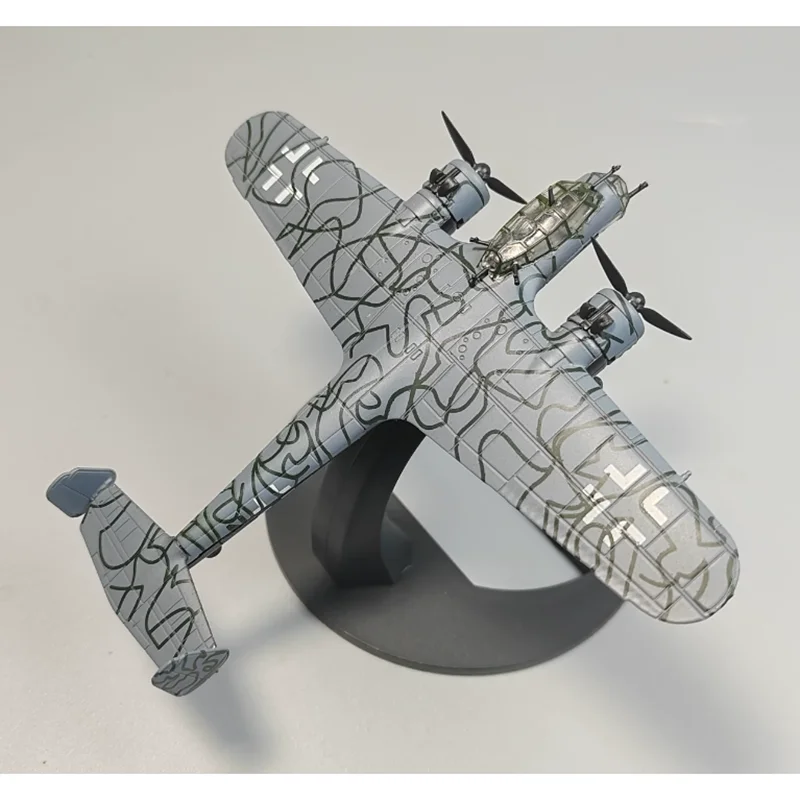 

1/144 Scale German DO217 Light Fighter Aircraft Alloy Model Collection Piece Decoration Display