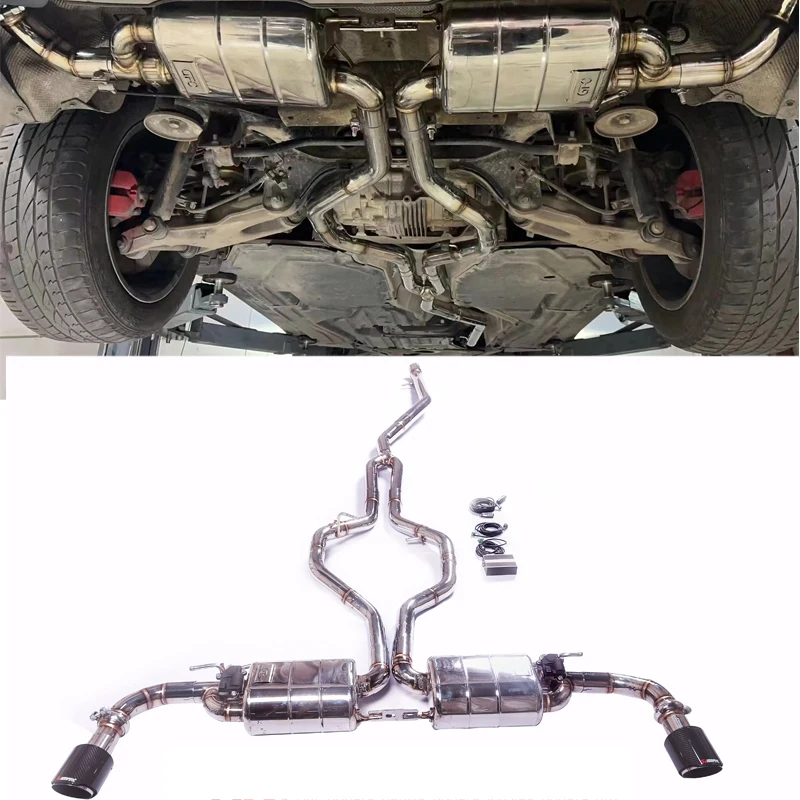 

[Custom product] Suitable for 2010-2016 BMW X6 X5 F16 F15 E71 E70 3.0T Catback muffler with valve exhaust system