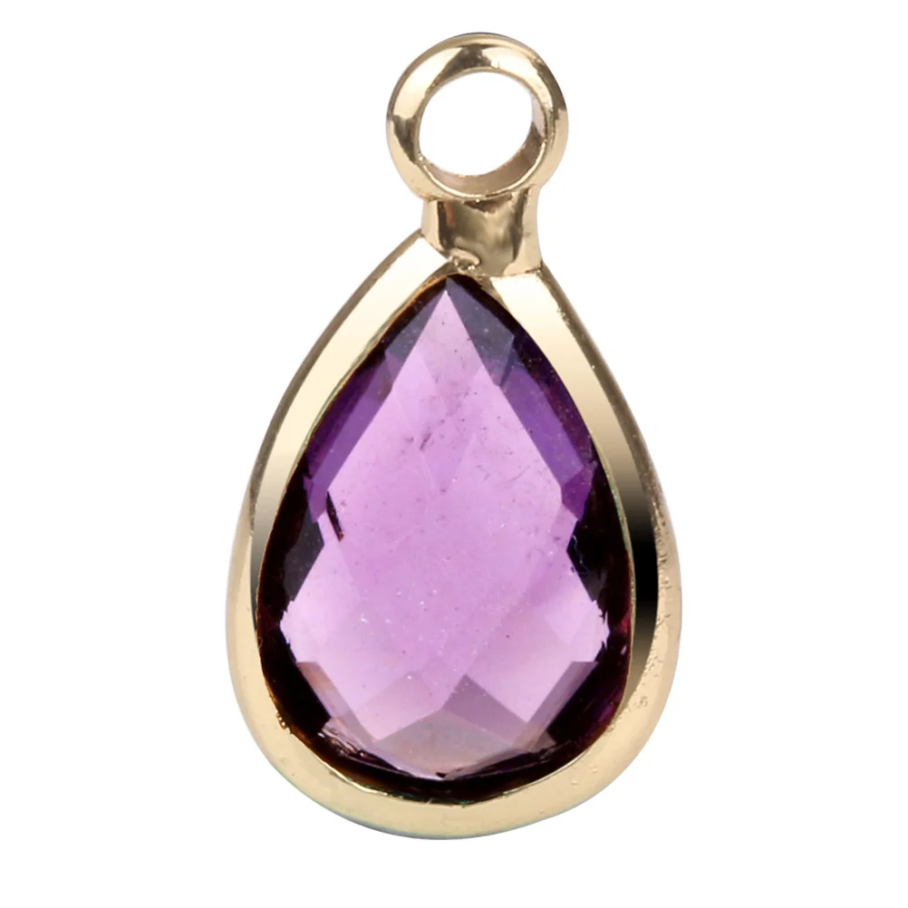 

30Pcs Water Drops Pendant Alloy Jewelry Accessories DIY Pack Colorful Creative Jewelry Making Supplies for Earrings Necklace