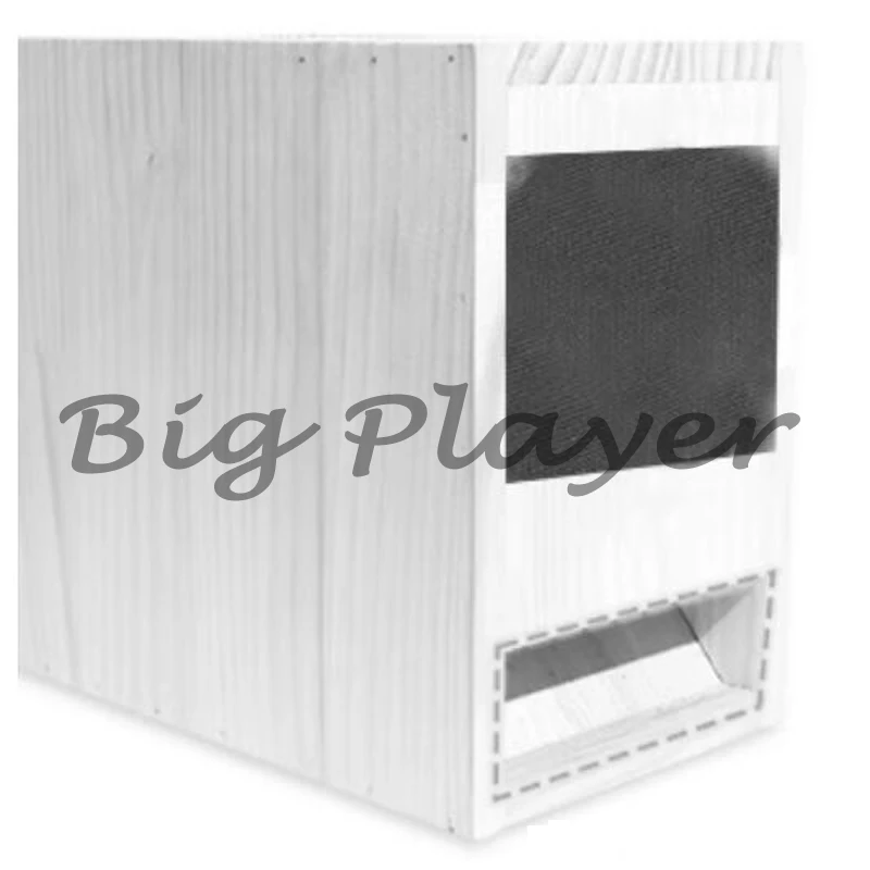 Electric Household Bird Feed Shell Blower - Adjustable Wind Speed Shelling Machine with 2 Drawers