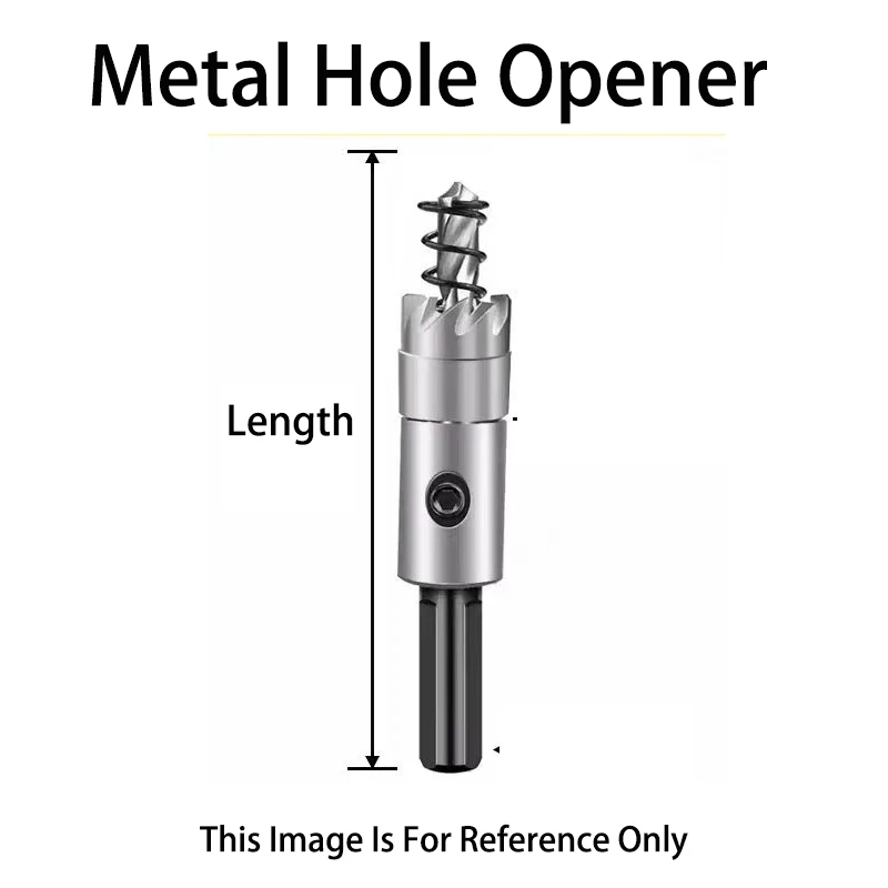 TCT Hole Saw Tungsten Carbide Tipped Core Drill Bit Cobalt Cutter Tools For Stainless Steel Plate Iron Metal