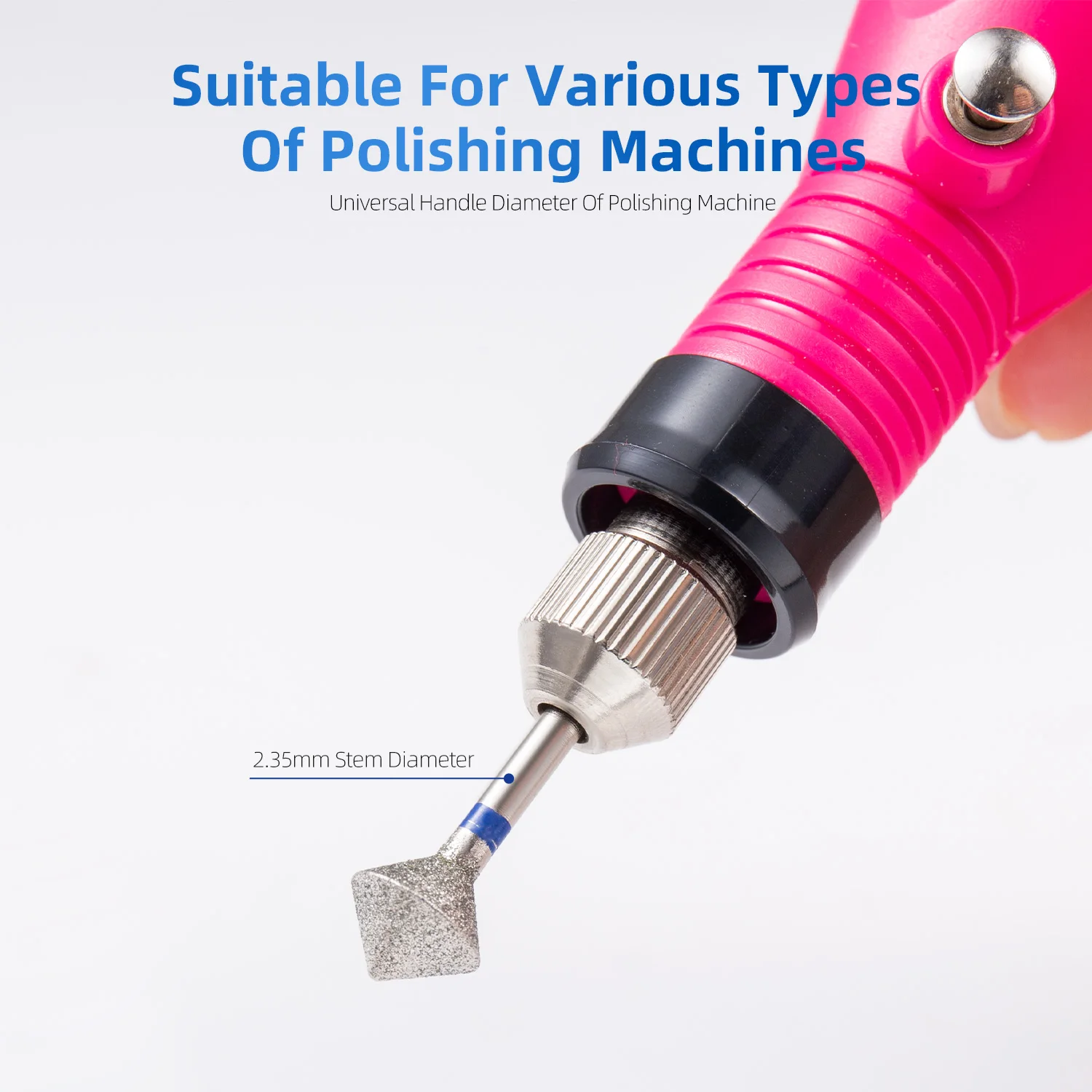 المعين الماس مسمار لقمة ثقب الكهربائية E-ملف طحن رؤساء ل مانيكير باديكير آلات تقطيع ل جيل للأظافر مزيل طلاء الأظافر #3