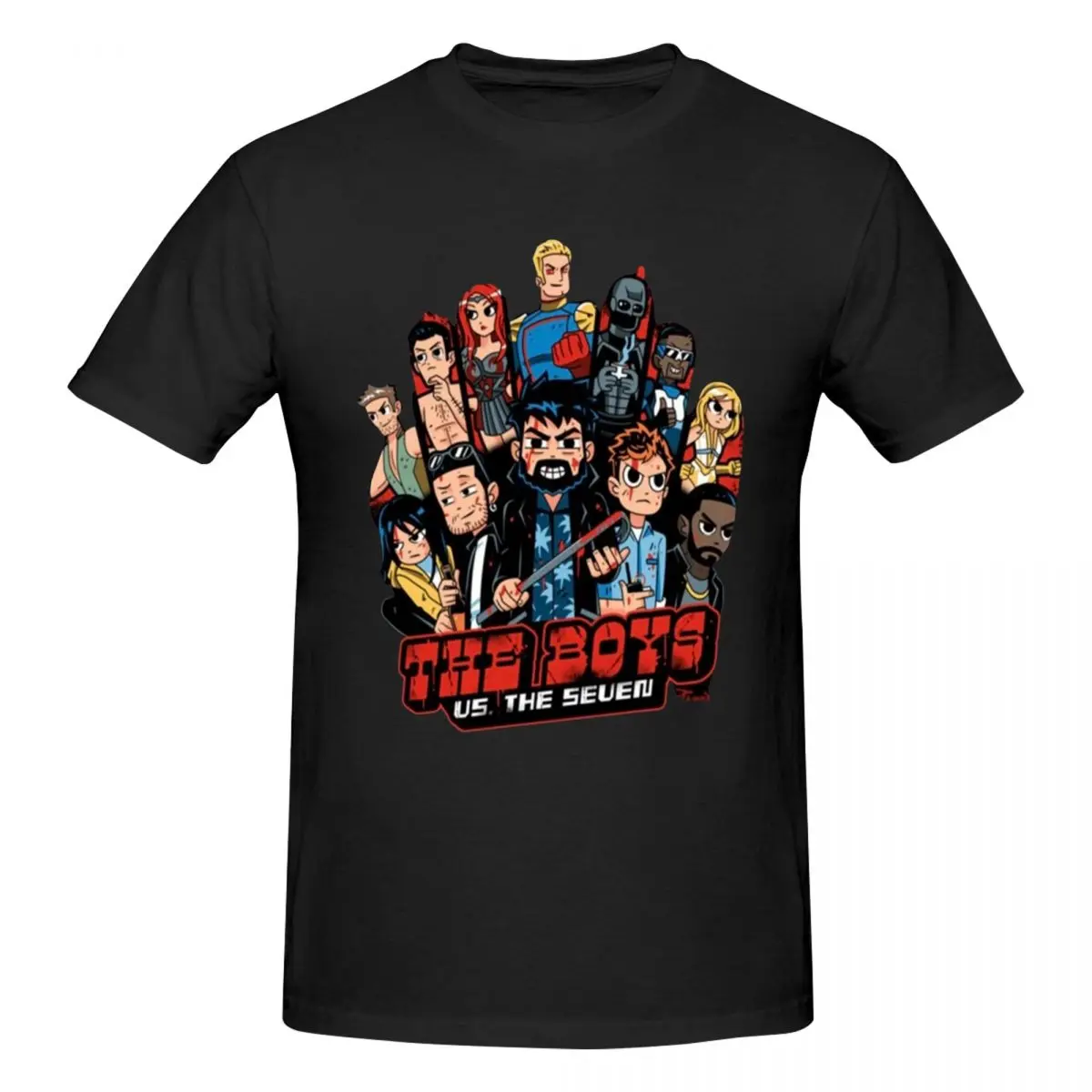 

Soldier Boy The Boys TV Show Characters T Shirts Graphic Y2K Gifts O-neck T Shirts For Men Women Clothes