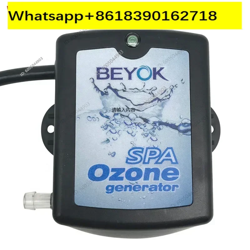 FQT-124 50mg Ozone Generator for Hot Tub and Ozone Spa, Ozone Generator for Water with UL