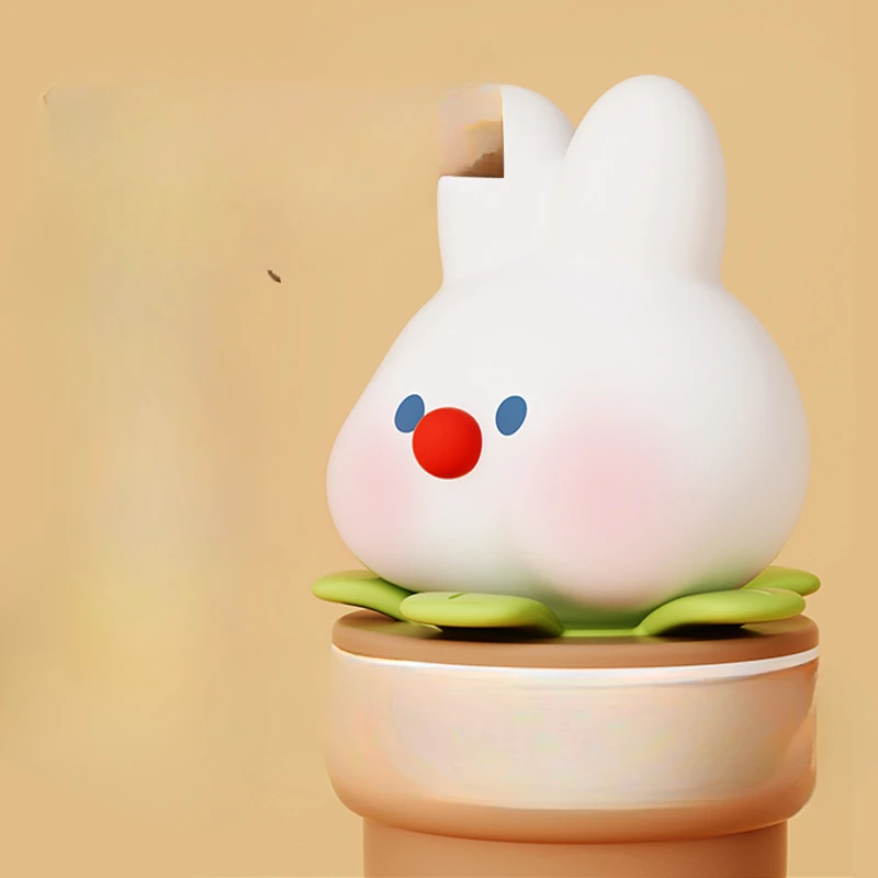 Potted Rabbit Silicone Night Light New Unique Creative Gift Night Light