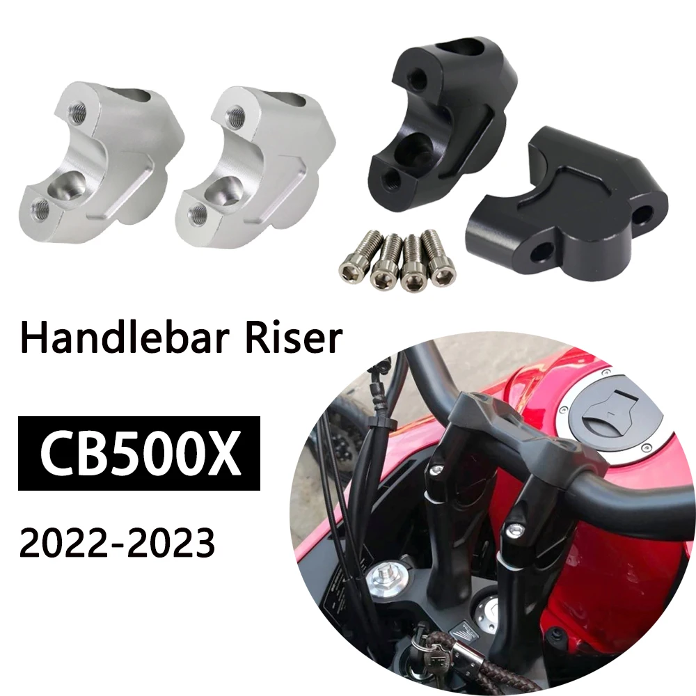 For Honda CB500X 2022-2023 Handlebar Riser Clamp Motorcycle Aluminum Accessories