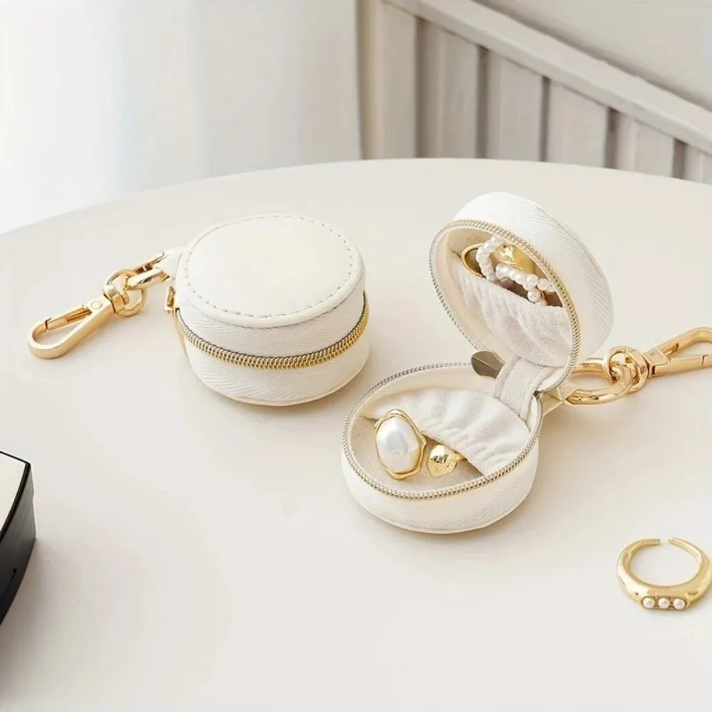 

Органайзер для украшений, мини-шкатулка для хранения украшений, портативная шкатулка для серег, колец, наушников, ключей, для путешествий